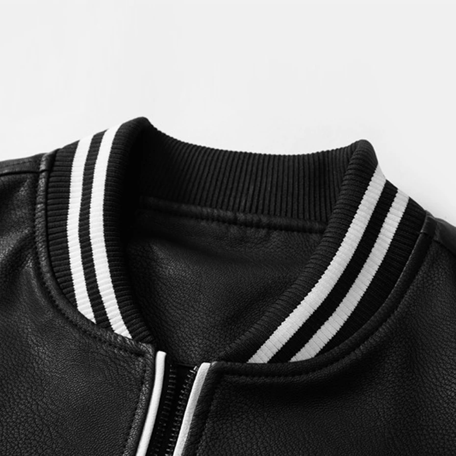 Куртка мужская из искусственной кожи - Фотография_5