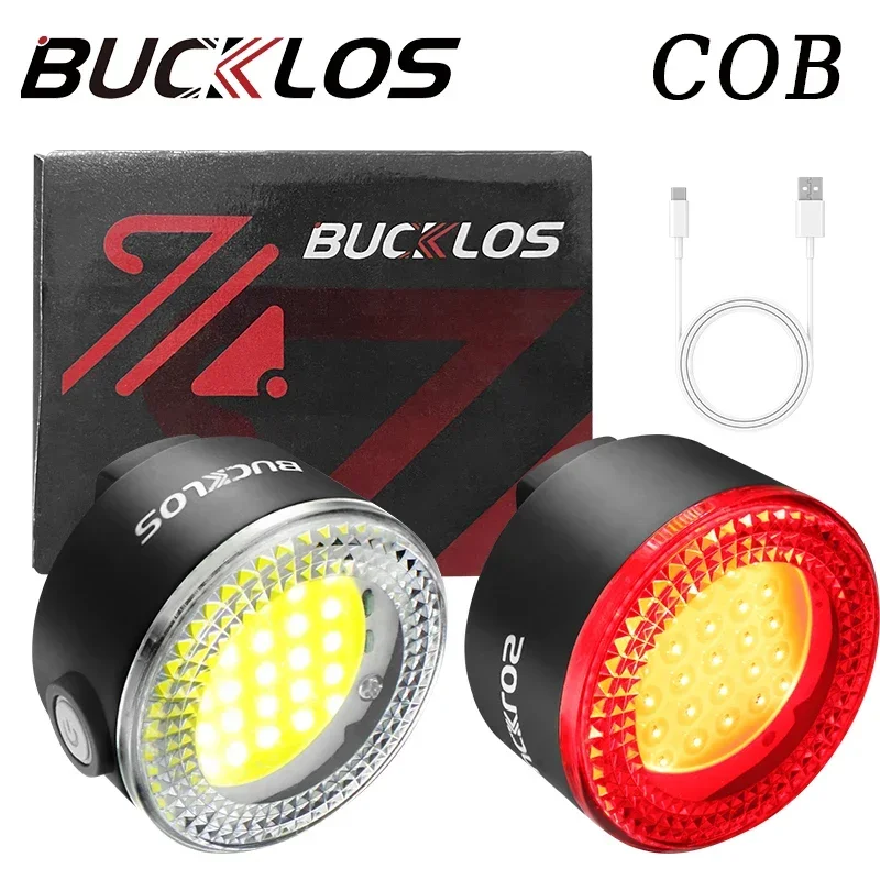 Bucklos cob задние фонари для велосипеда