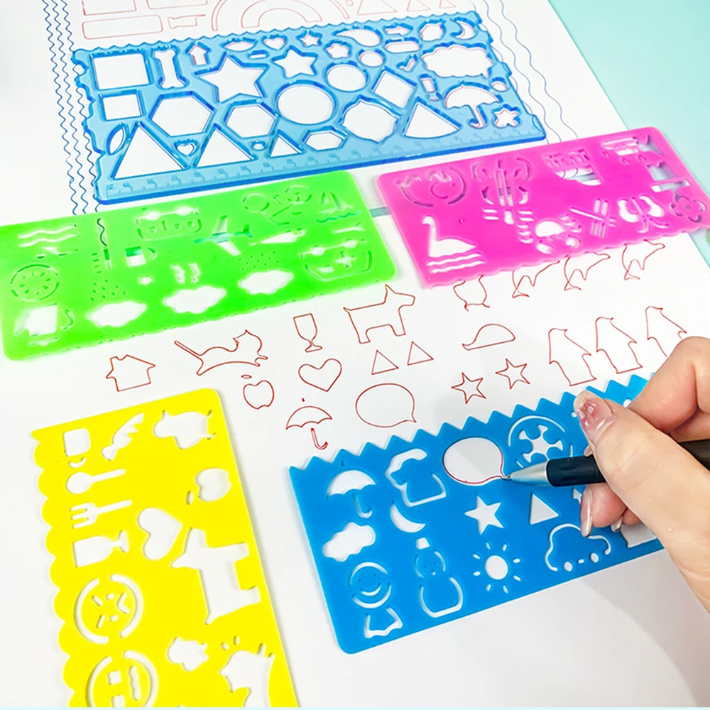 Набор линеек для рисования спирографа - Фотография_5