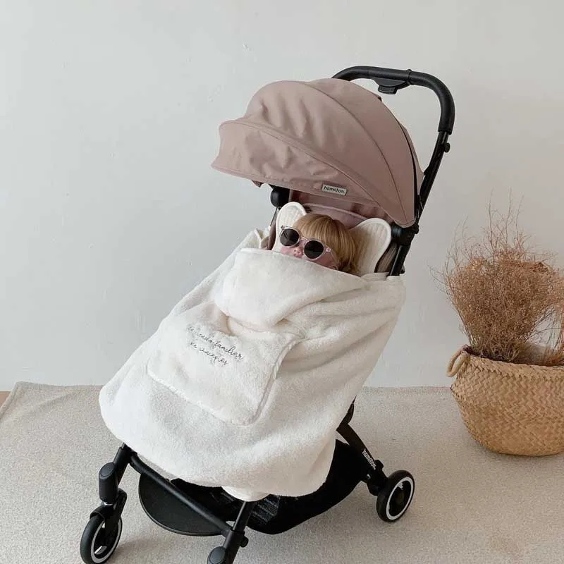 Вышитый медведь детский флисовый - Фотография_2