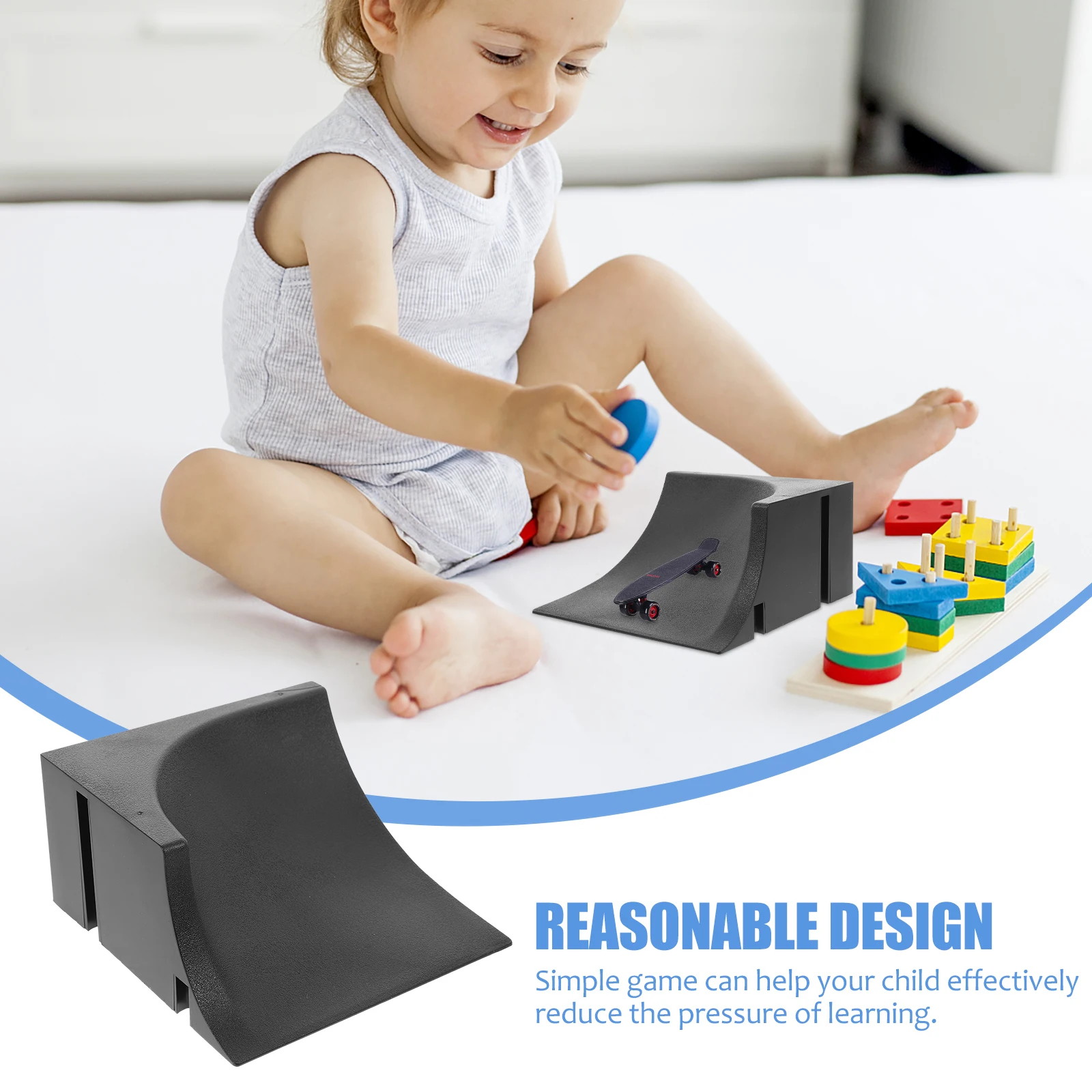 Палец скейтборд пластиковая рампа - Фотография_5