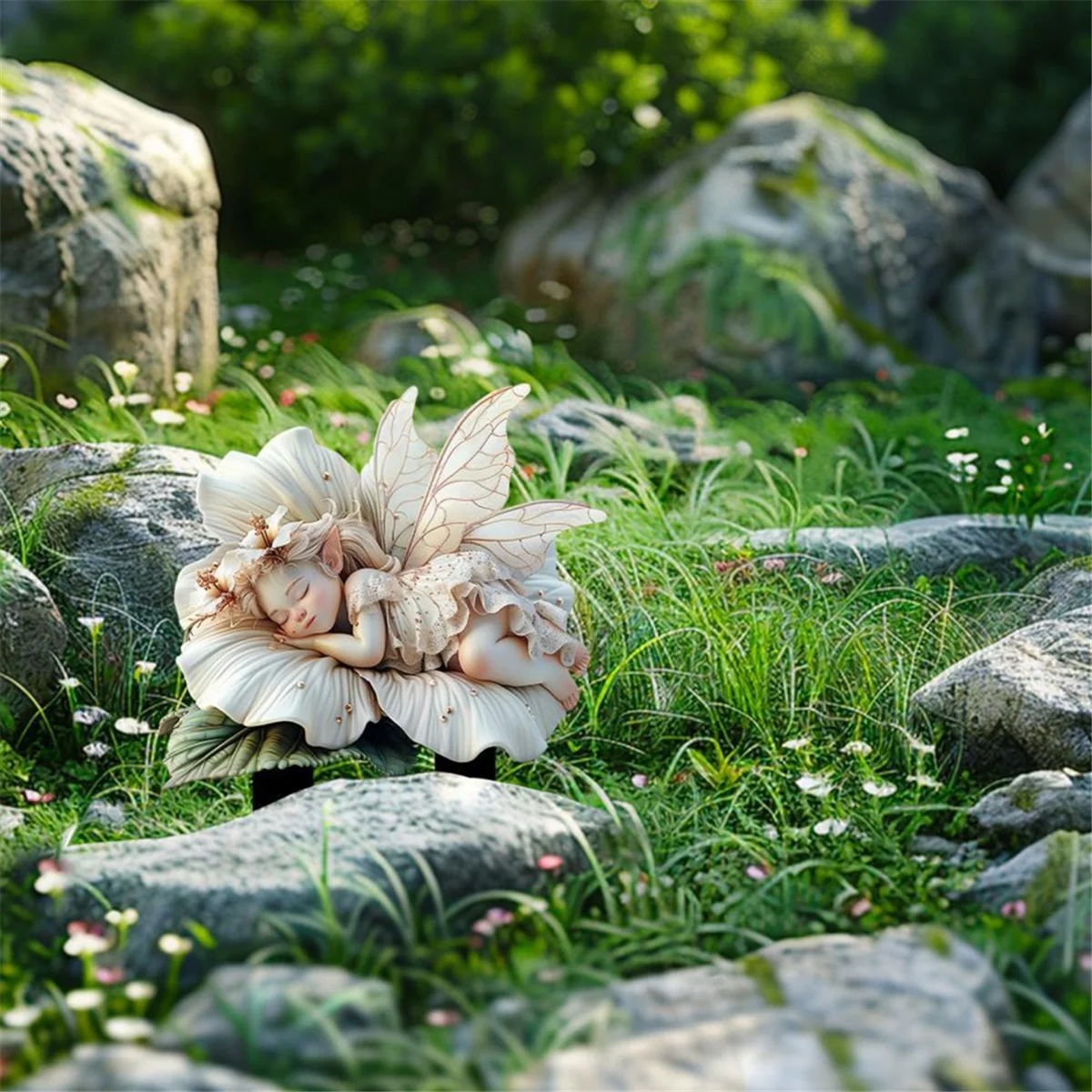 A71p белый лотос сказочный садовый - Фотография_3