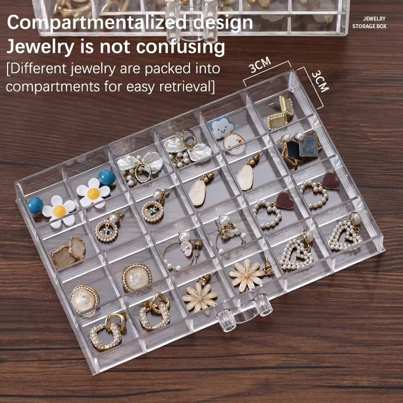 Прозрачный ящик для хранения ювелирных изделий - Фотография_4