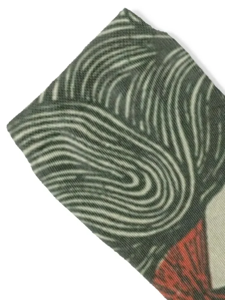 Носки volcano woodcut - Фотография_2