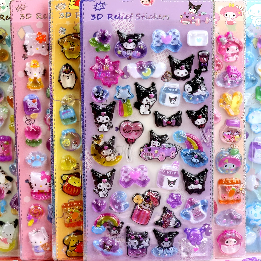 Sanrio мультфильм аниме 3d рельефные - Фотография_5