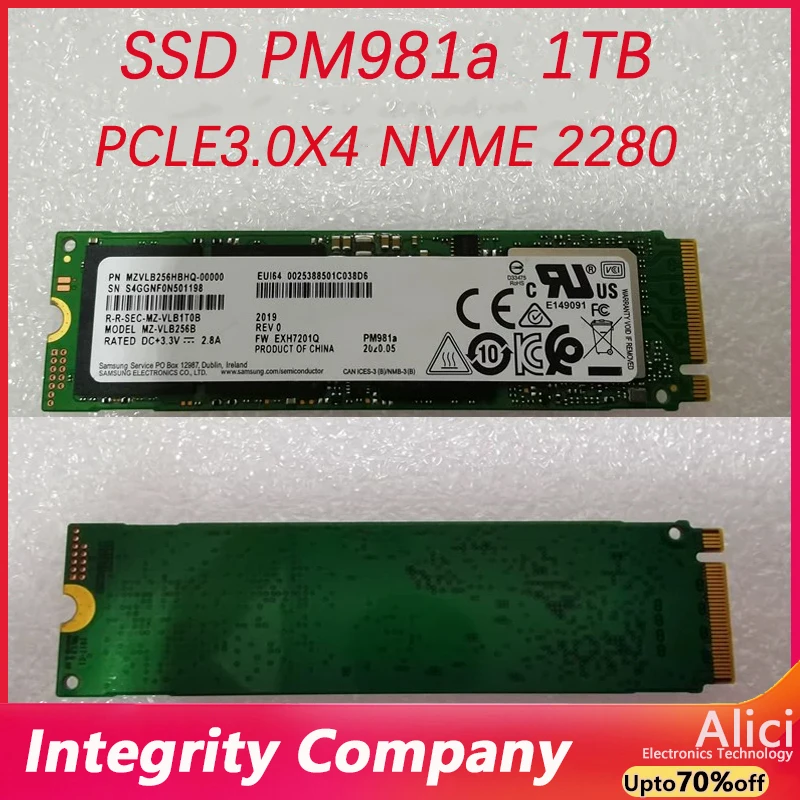 Оригинальный новый для samsung ssdsamsung pm981a 256g512g1tb m - Фотография_6
