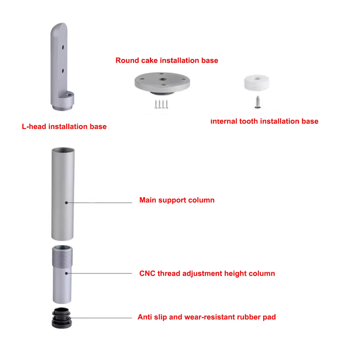 Регулируемая подставка для ножек шкафа - Фотография_5