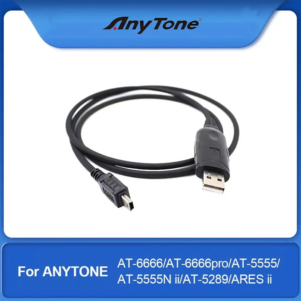 Cb радио usb программирующий кабель для anytone at-6666 28 - Фотография_6
