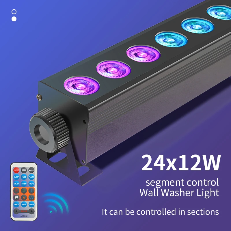 Светодиодный 24x12 вт rgbw 4in1 - Фотография_2