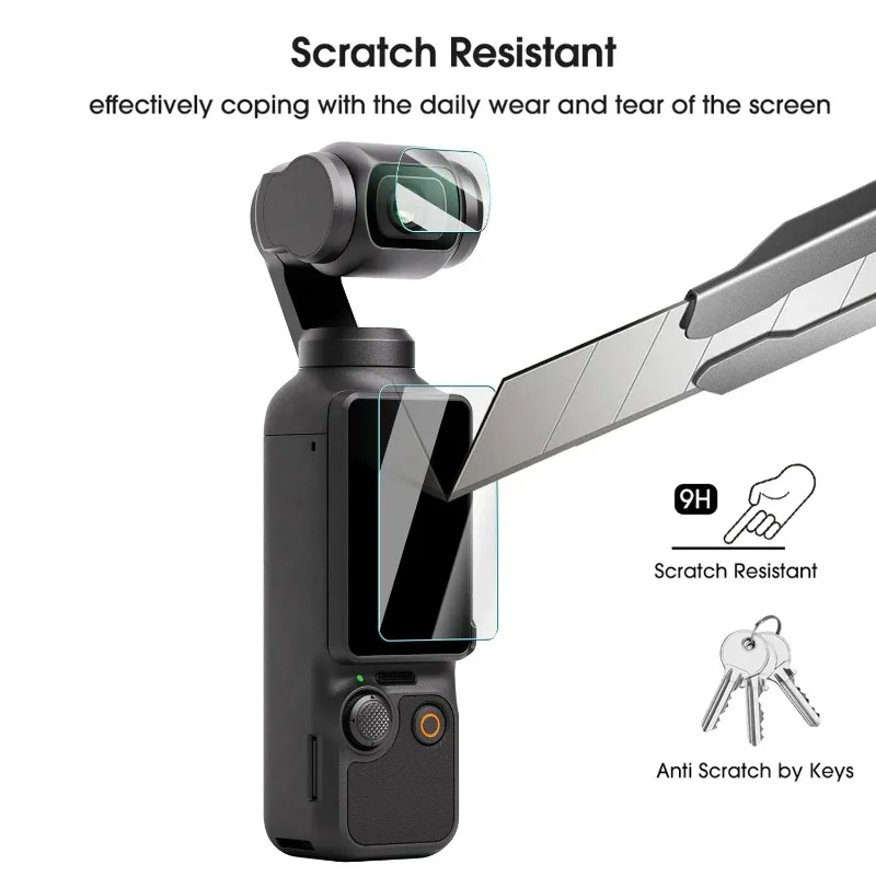 Защитная пленка из закаленного стекла для dji osmo pocket 3 - Фотография_4