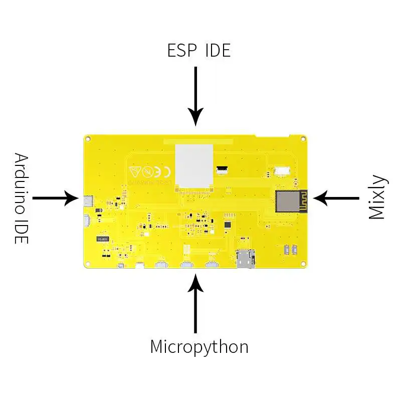 Умный дисплей esp32-s3 7 " - Фотография_5