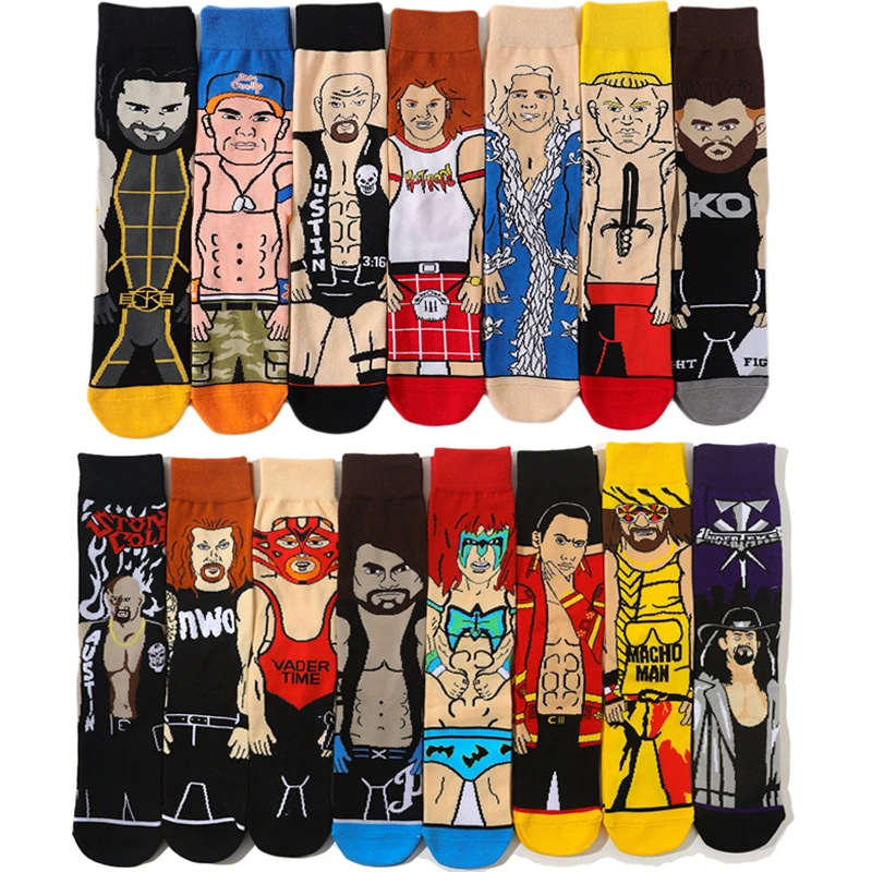 Men wrestling cartoon anime funny