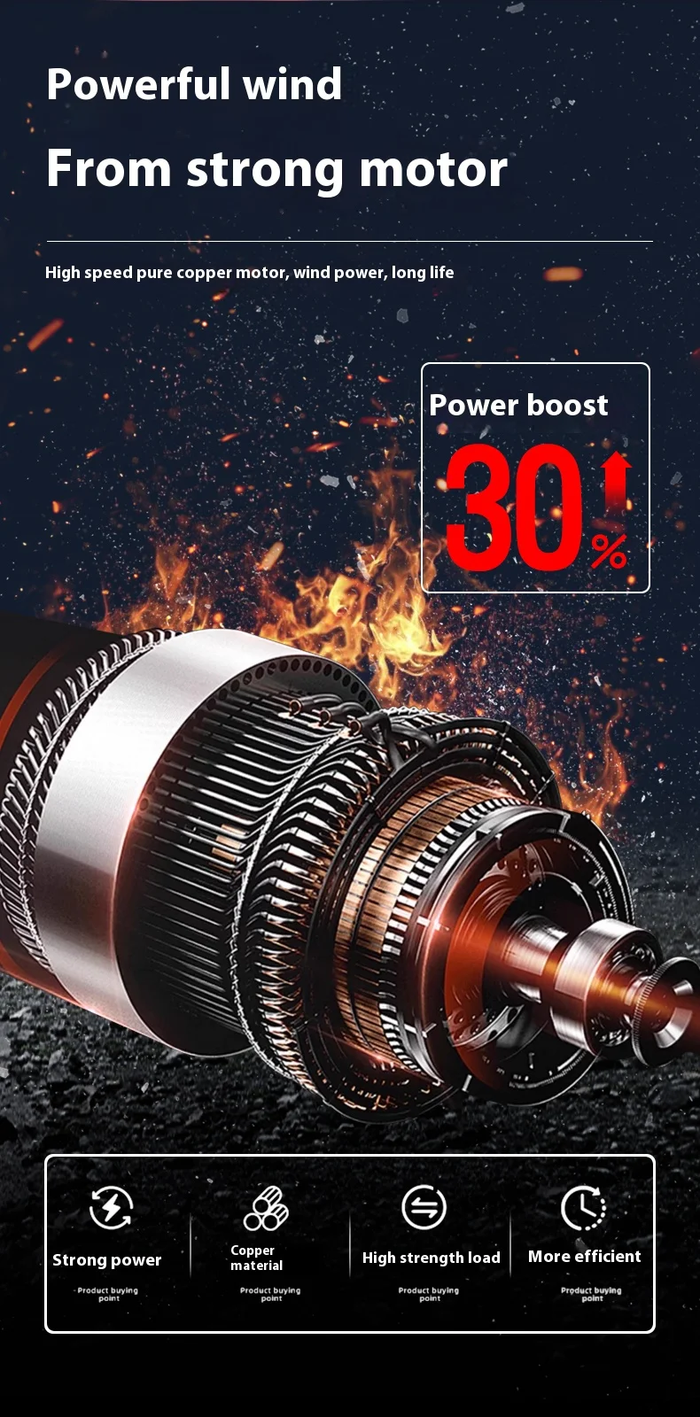 Вентилятор турбинный для makita turbojet xl 140000rmp - Фотография_5