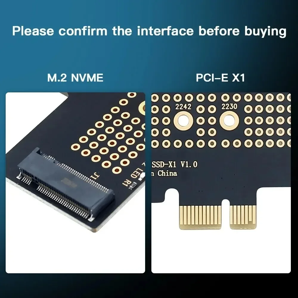 Адаптер m.2 nvme — pcie 4 - Фотография_4