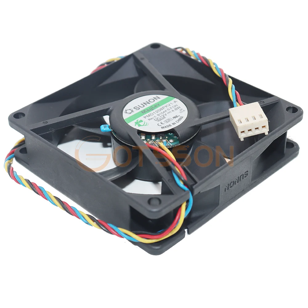 Для sunon pmd1208pkv1-a 8 см 8020 80*80*20 мм 12 в 4 - Фотография_3