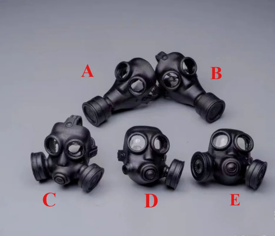 Модель противогаза в масштабе 1/12