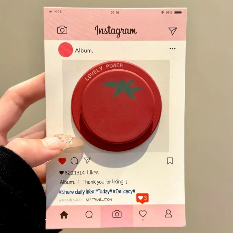 Корейский милый мультяшный магнитный держатель с помидорами