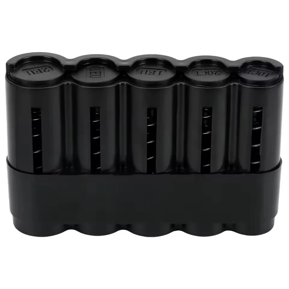 Новый портативный 5-слотовый держатель для монет в евро - Фотография_3