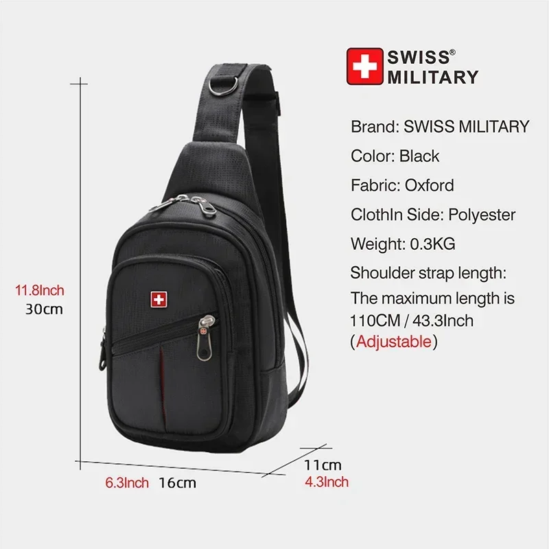 Swiss мужские нагрудные сумки для - Фотография_2
