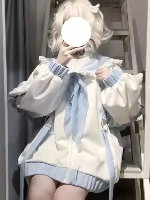 Джемпер в студенческом стиле для девочек - Фотография_6