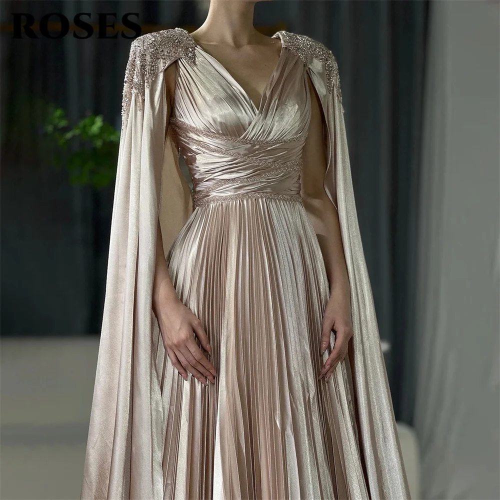 Roses синее элегантное платье для - Фотография_4