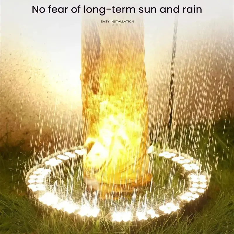 Садовые фонари светодиодное rgb освещение для обнимания деревьев 1 шт - Фотография_3