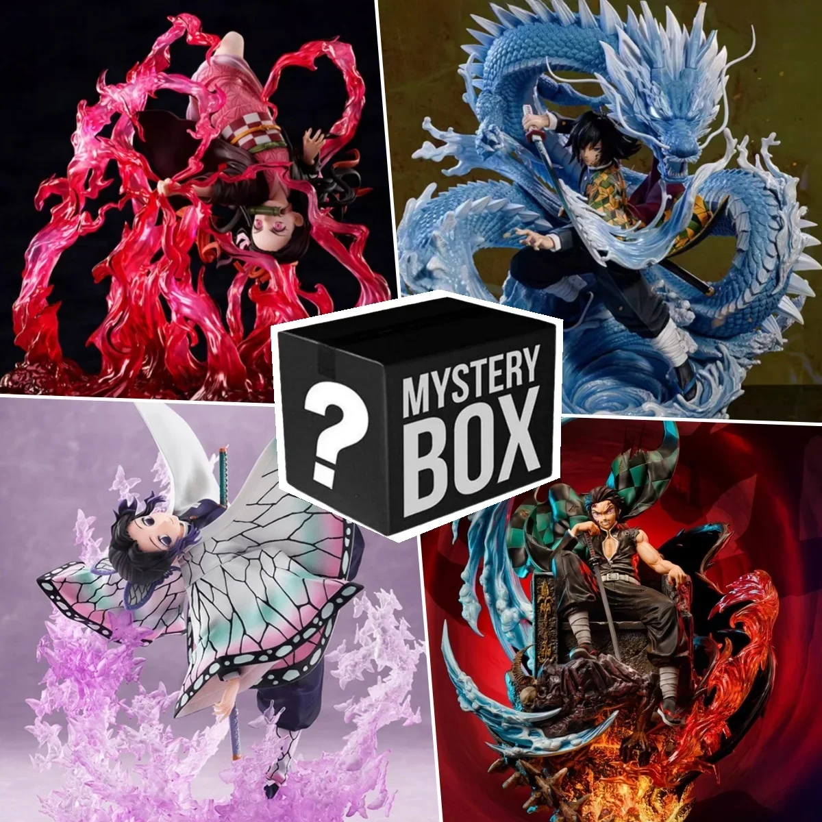 Mystery box demon slayer аниме
