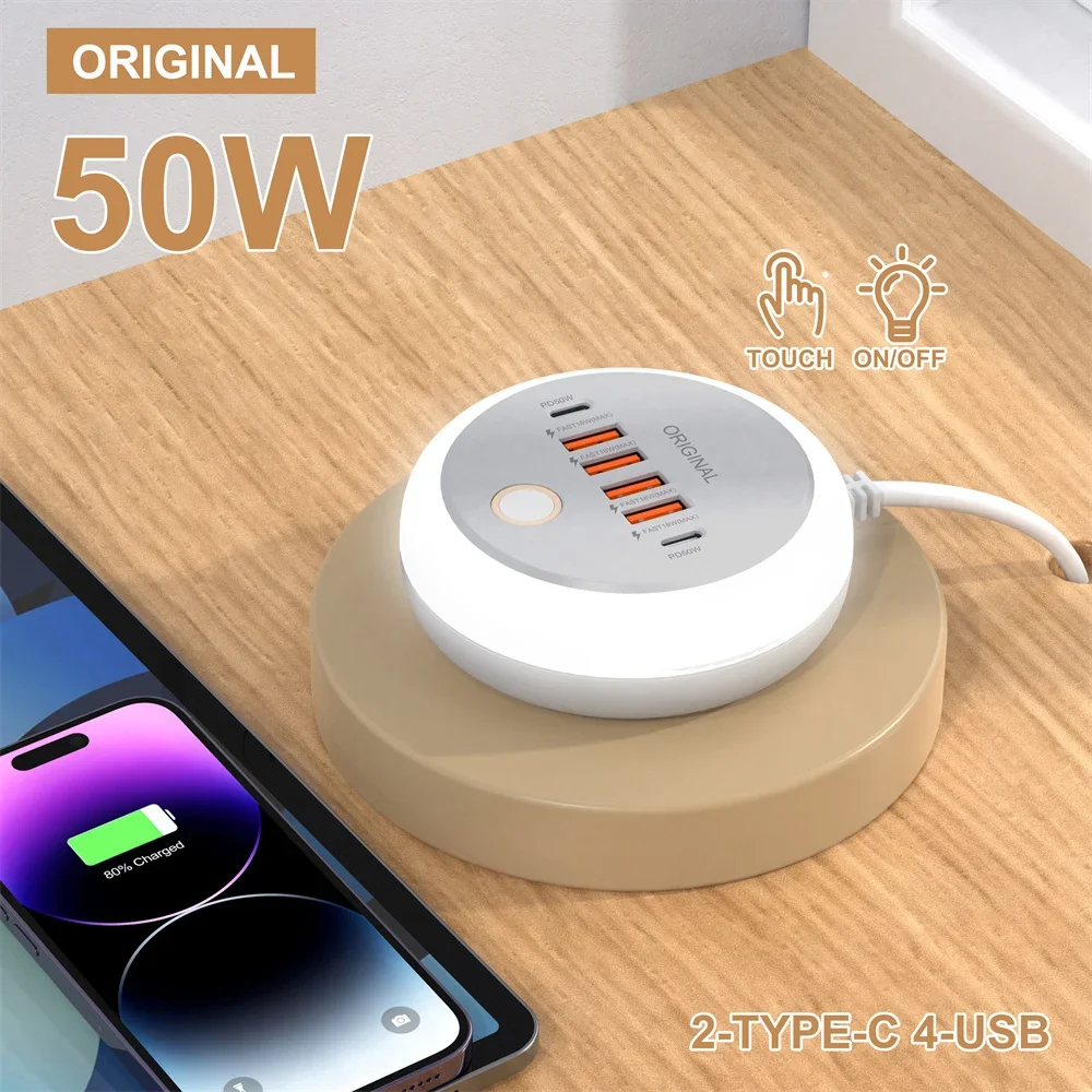 Многопортовая розетка usb c - Фотография_5