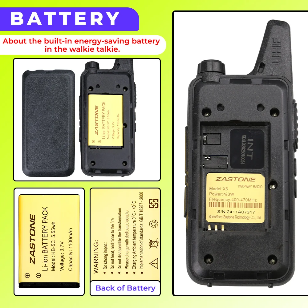 Мини-рация x6 uhf - Фотография_5