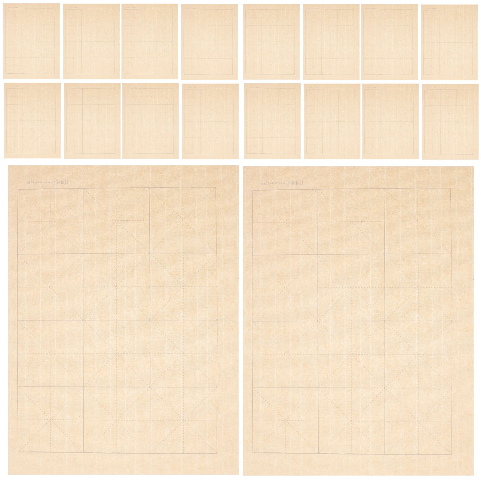 100 листов китайской бумаги для каллиграфии - Фотография_3