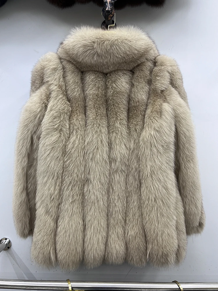 Зимняя теплая куртка из лисьего меха - Фотография_2