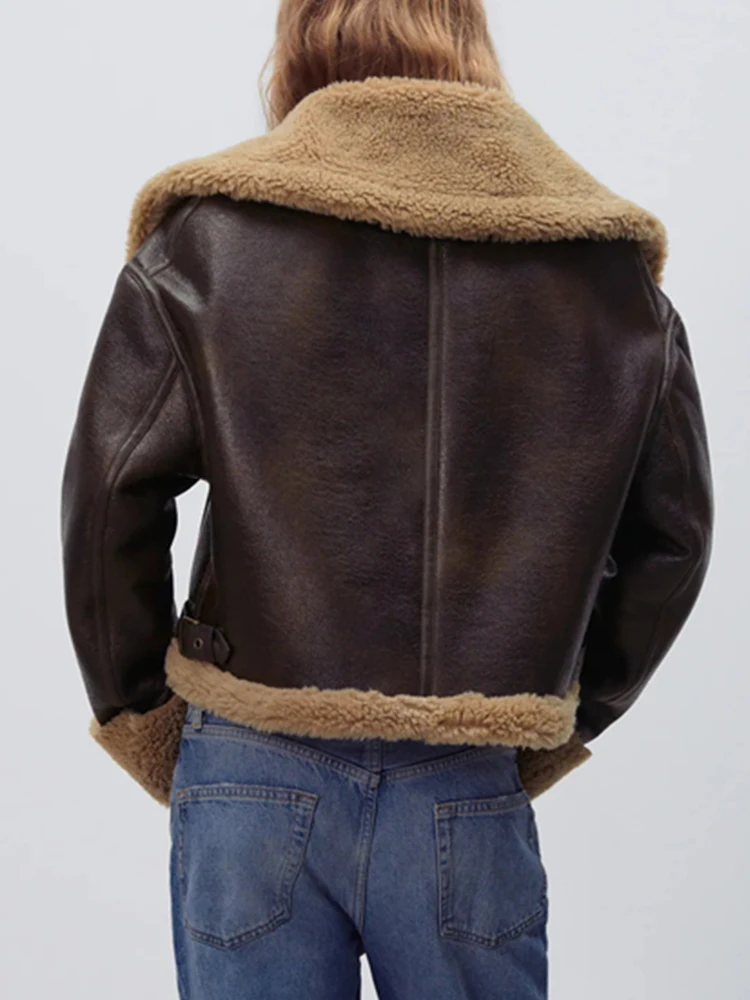 Ly varey lin новое зимнее мотобайкерское - Фотография_3