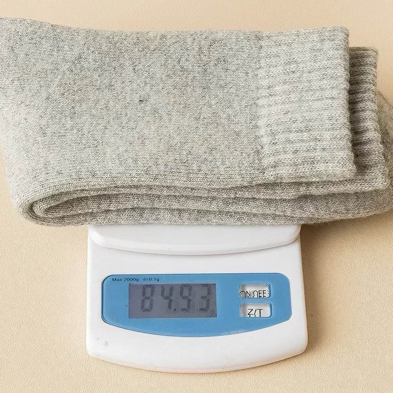 3 пары мужских и женских шерстяных носков для пар - Фотография_3