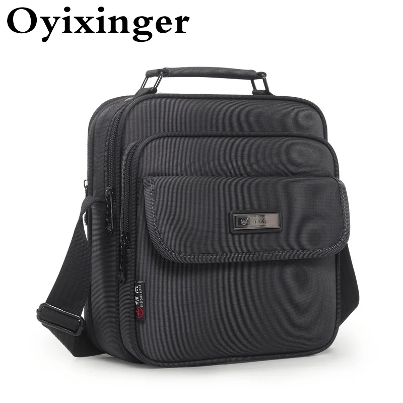 Oyixinger мужской портфель из водонепроницаемой ткани оксфорд