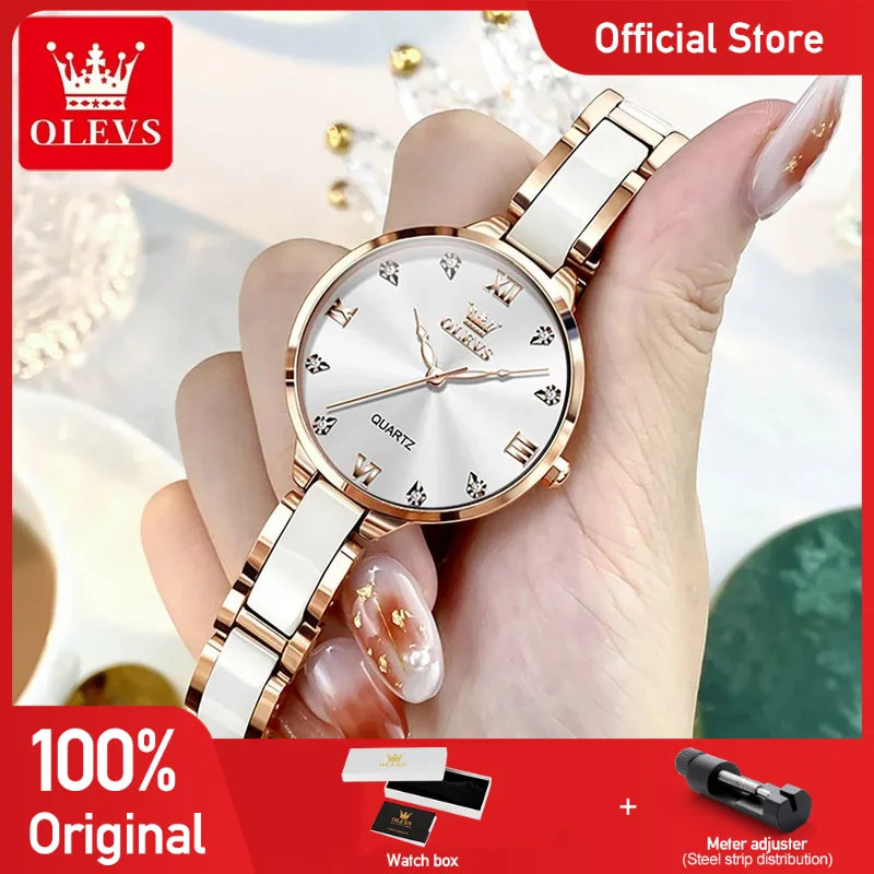 Olevs 5872 женские часы элегантные