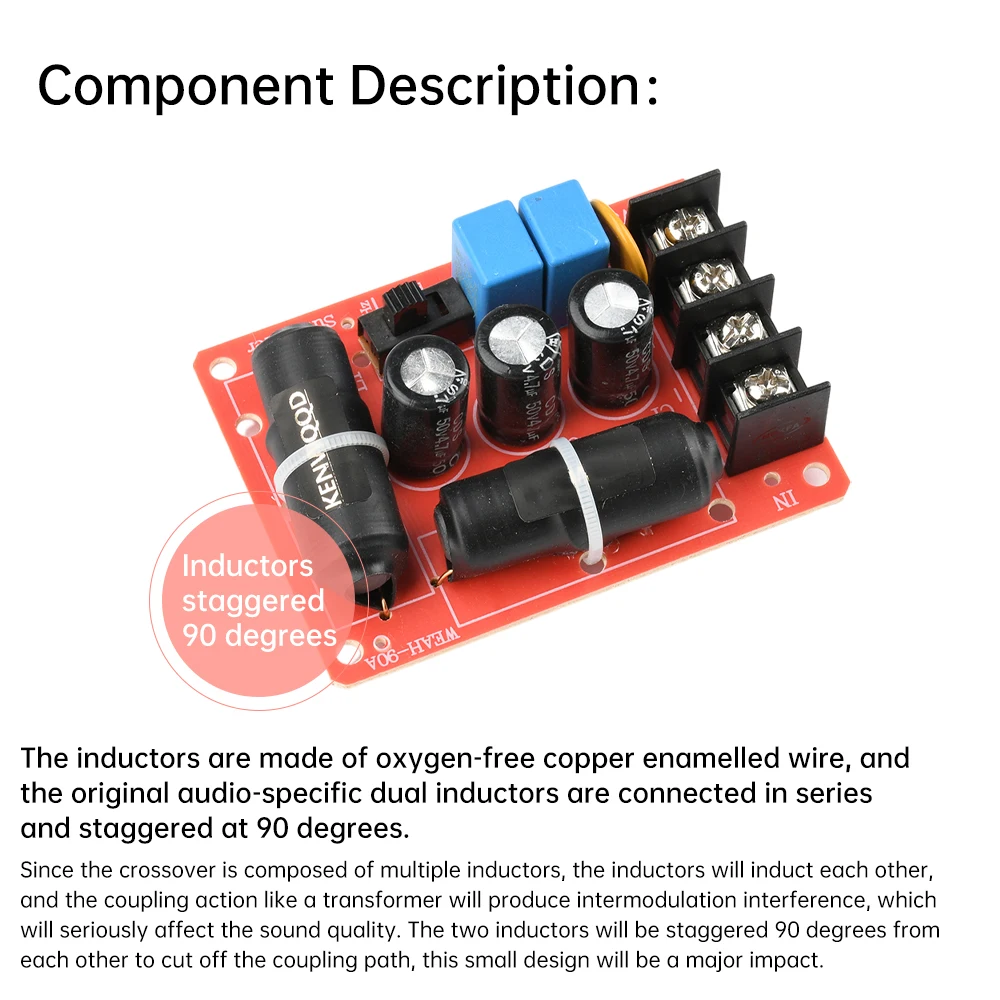 Высокая мощность кроссовер динамик