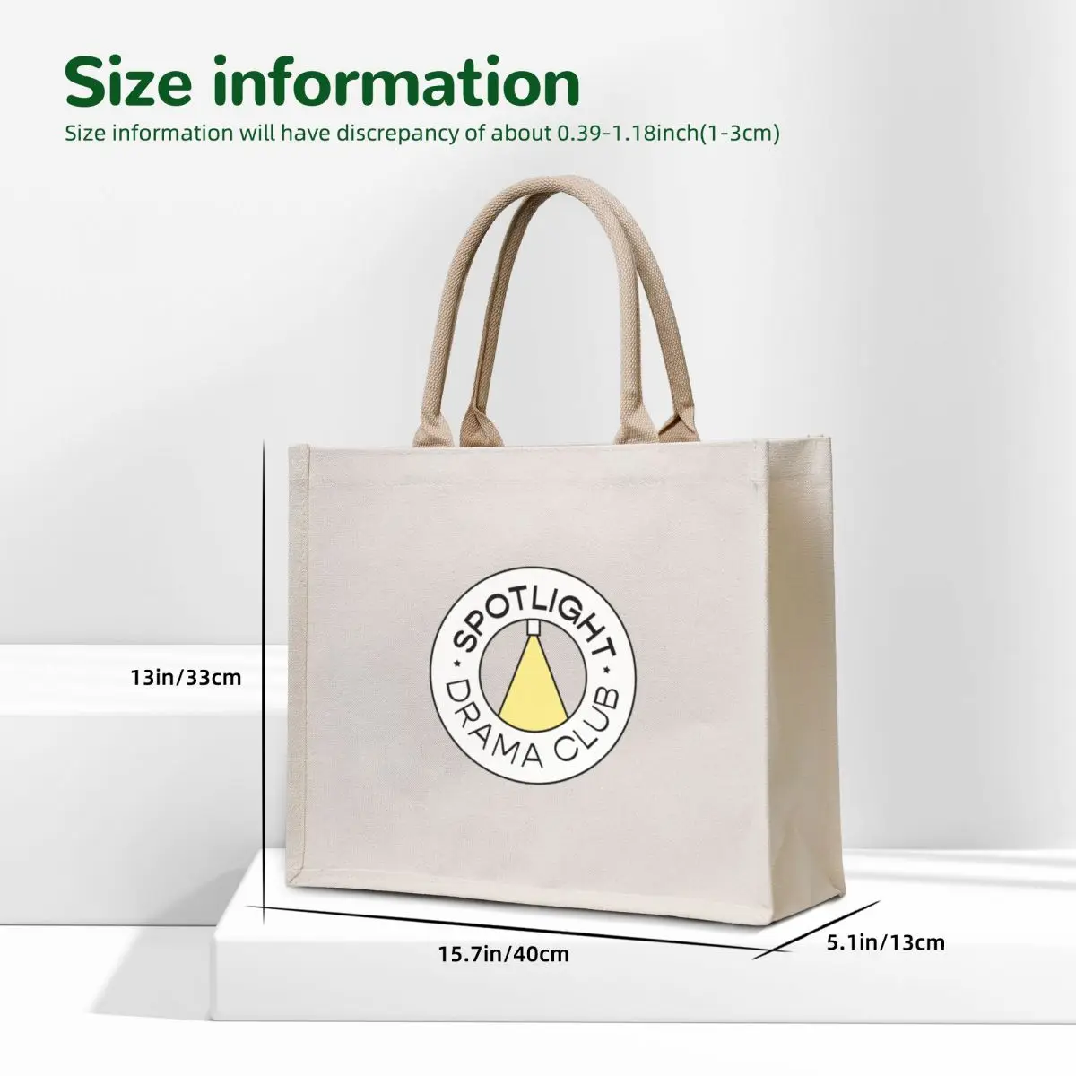 Spotlight drama club logo tote - Фотография_5