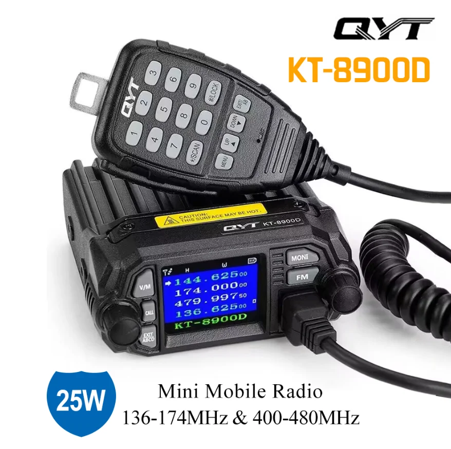 Qyt kt-8900d mini mobile radio