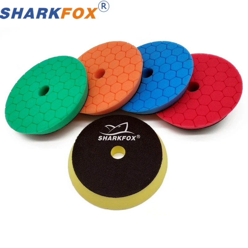 Полировальные подушечки sharkfox 3/5/6 дюймов