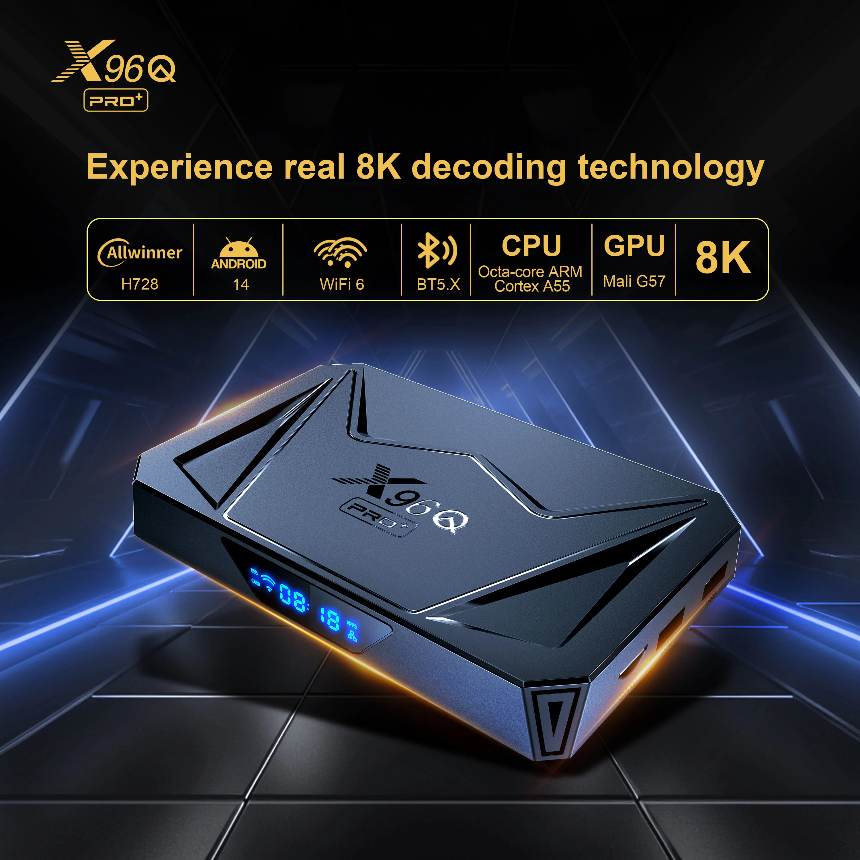 X96q pro+ тв-приставка android - Фотография_2