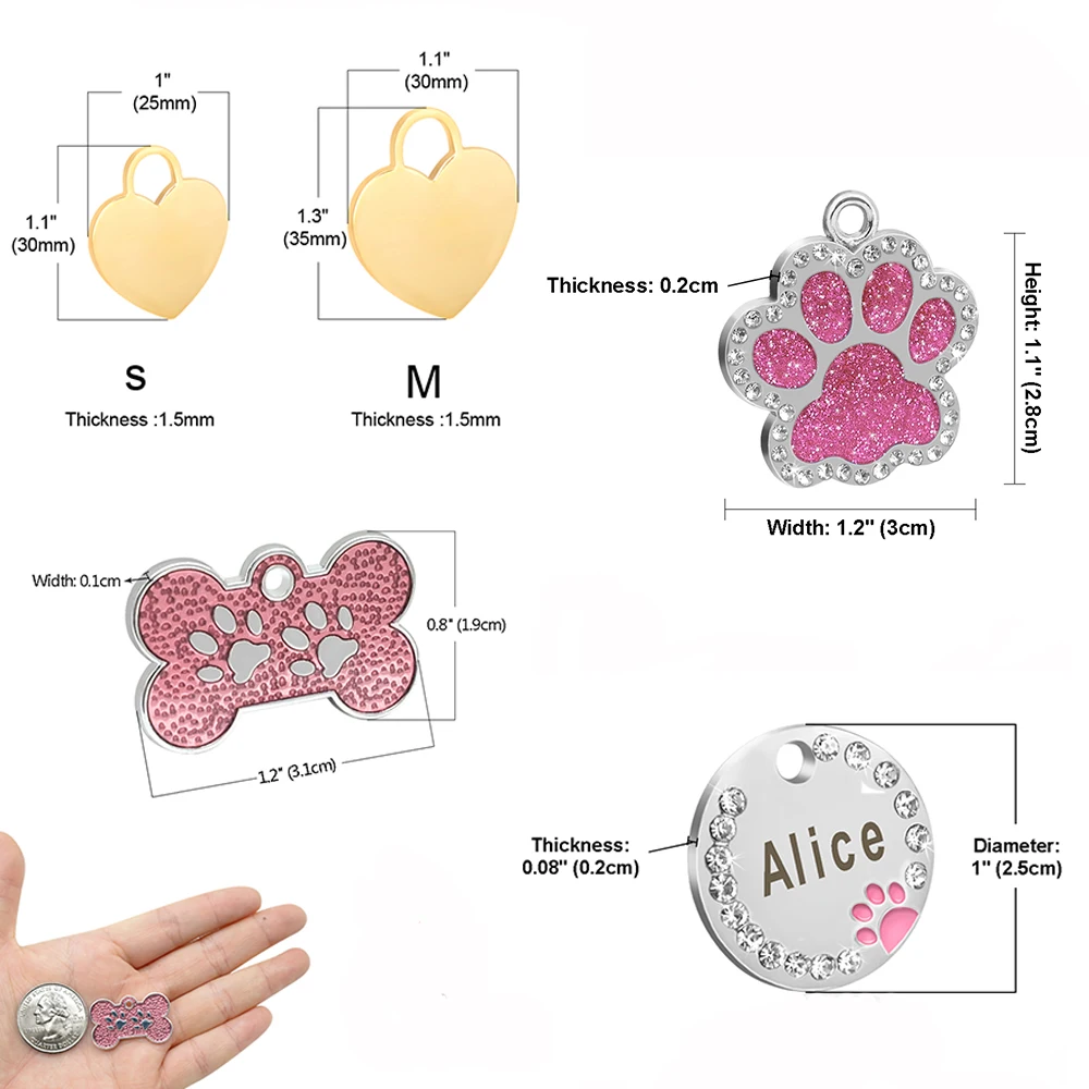 Персонализированная идентификационная бирка для собак и кошек - Фотография_6