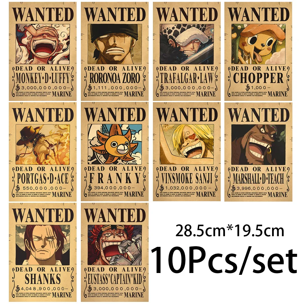 Аниме one piece luffy wanted