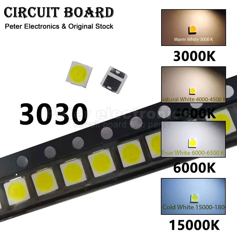 3030 smd светодиодный холодный