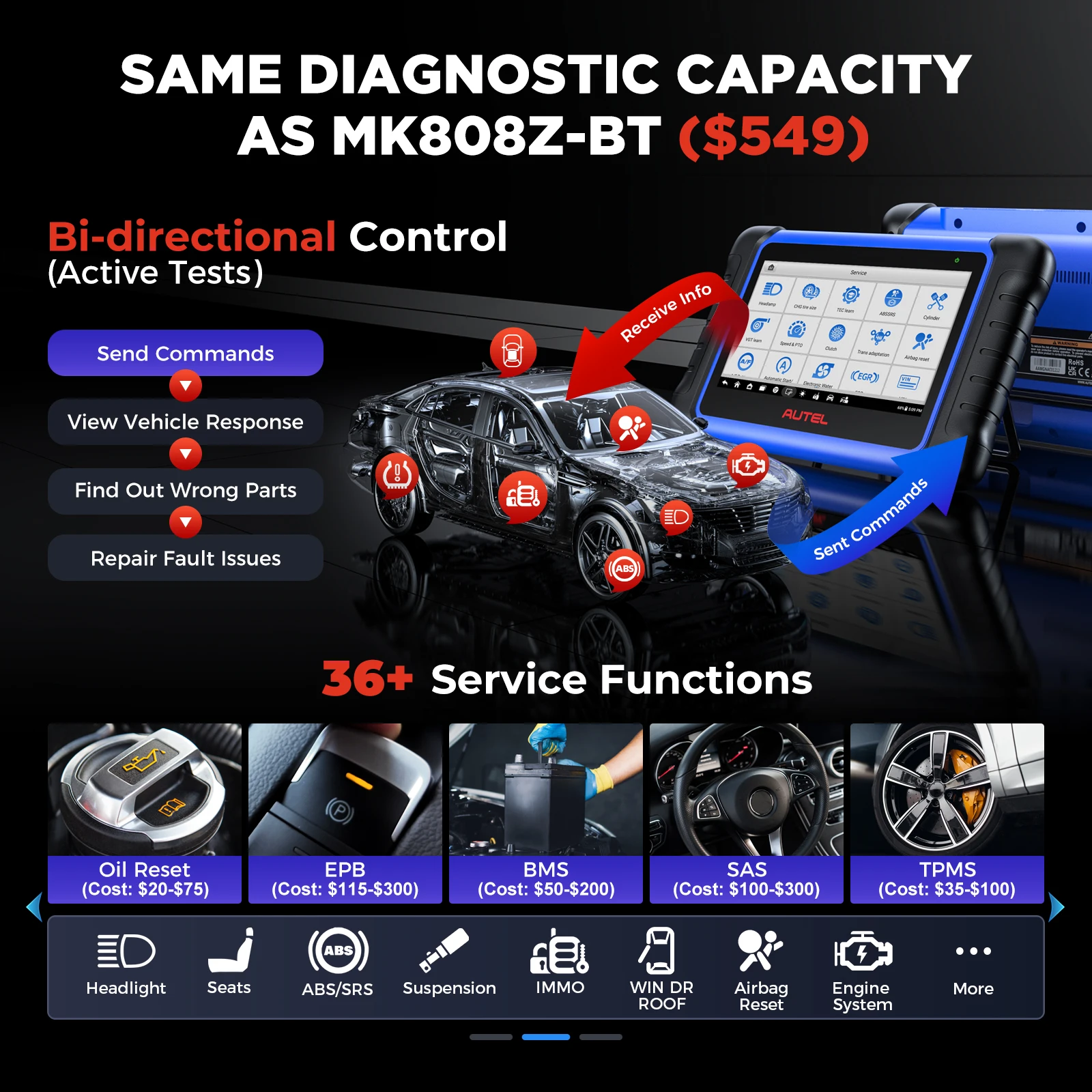 Autel maxiim im508s xp400 pro obd2 - Фотография_4
