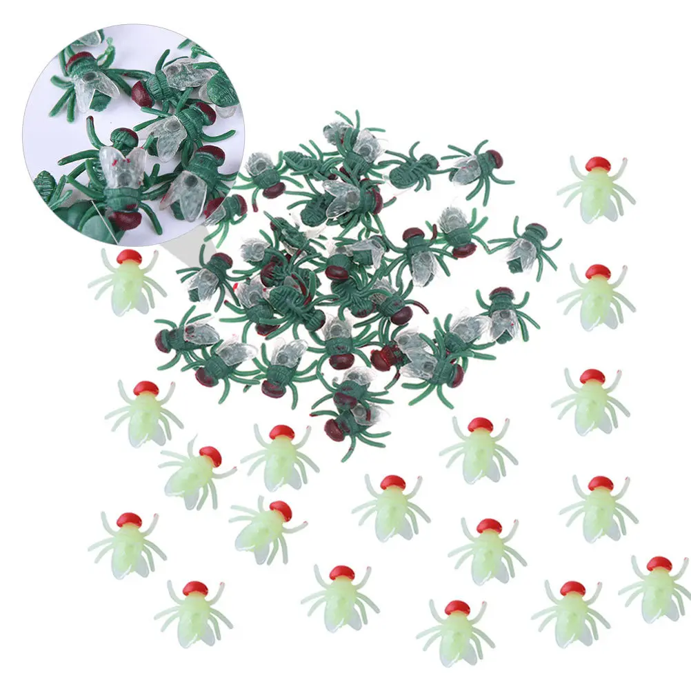 Пластиковые искусственные мушки