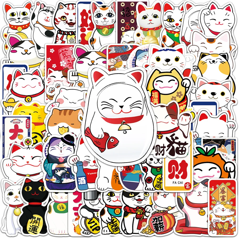 Kawaii maneki neko luck мультяшный - Фотография_3