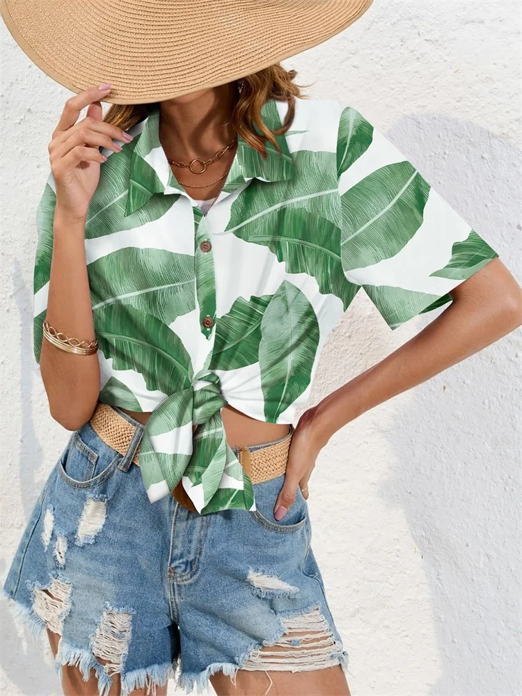 Женские рубашки с короткими рукавами - Фотография_5