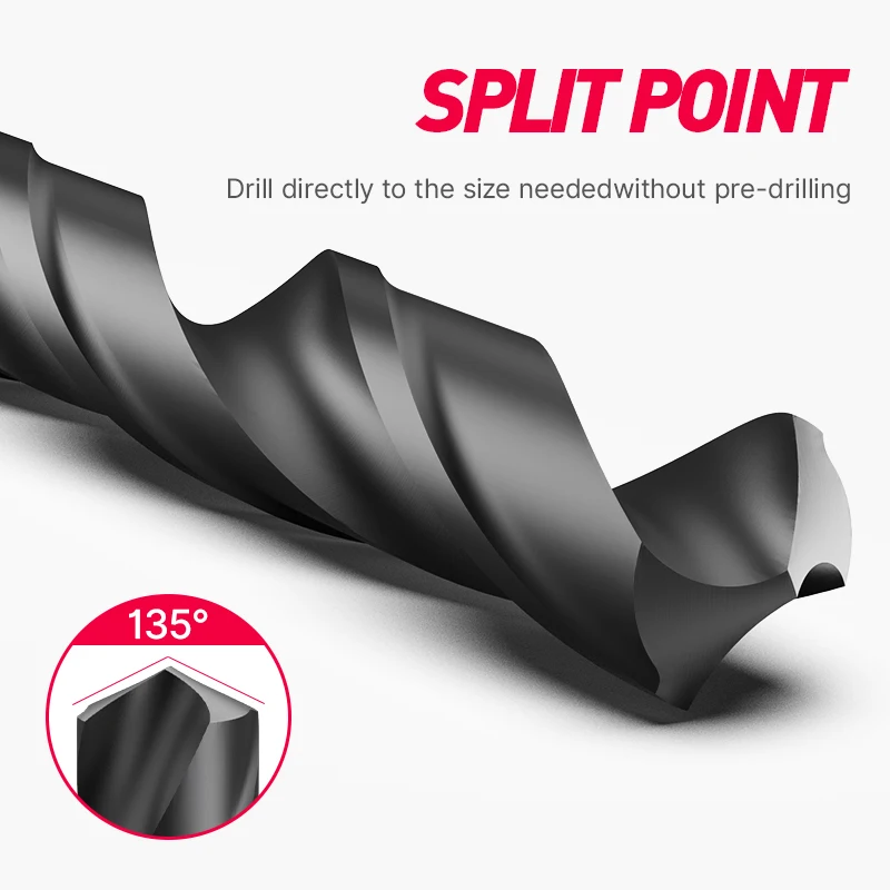 Набор кобальтовых сверл huhao m35 с металлическим корпусом - Фотография_4