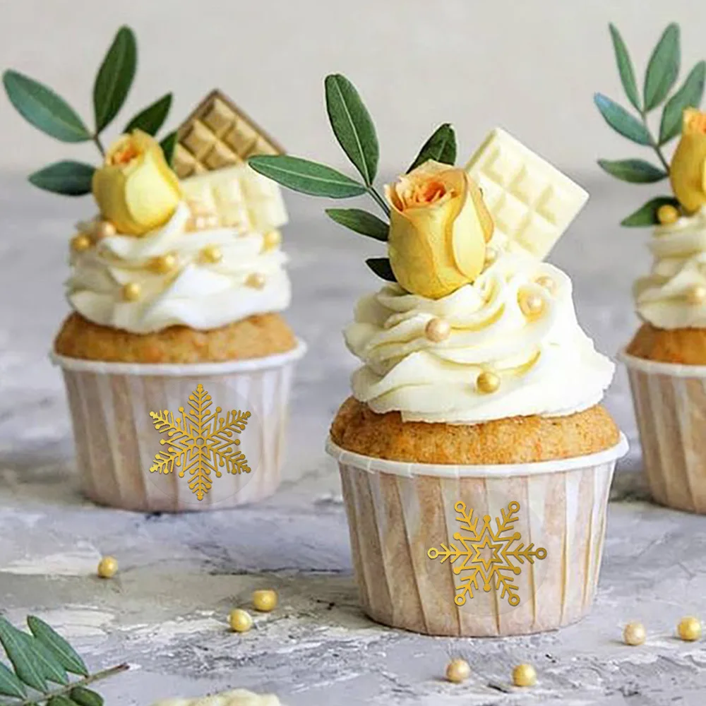 1 дюйм круглые прозрачные рождественские - Фотография_5