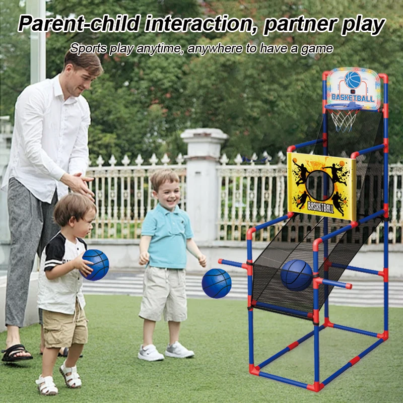 Баскетбольная игра для дома и улицы с одним выстрелом и 3 мячами - Фотография_6